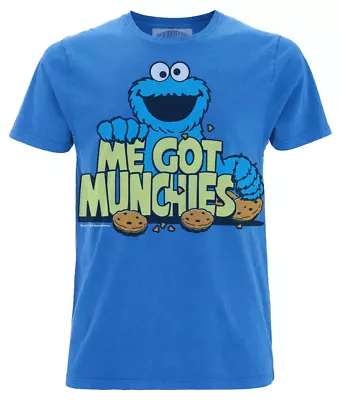 Buy Sesame Street Cookie Monster Munchies Vintage T-shirt S M L XL XXL Men's Unisex • 21.99£