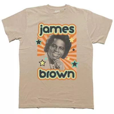 Buy James Brown Unisex T-Shirt: Stars (Large) • 17.34£