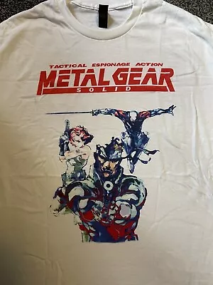 Buy Metal Gear Solid  - T Shirt  Various Sizes - PS1 PlayStation Game • 20£