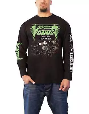 Buy Voivod T Shirt Killing Technology Band Logo New Official Mens Black Long Sleeve • 21.95£