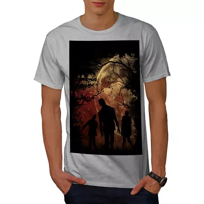 Buy Wellcoda Zombie Night Nightmare Mens T-shirt • 17.99£