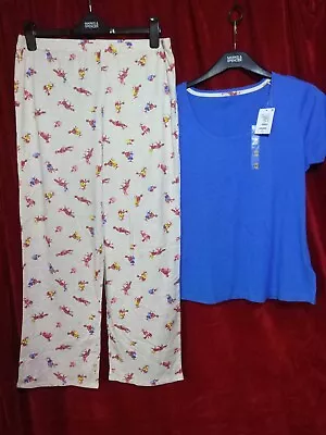 Buy BNWT 🦊 M&S Womens Ladies Fox Foxes Animals Wildlife Soft Pyjamas Pj Set 8 10 • 17.21£
