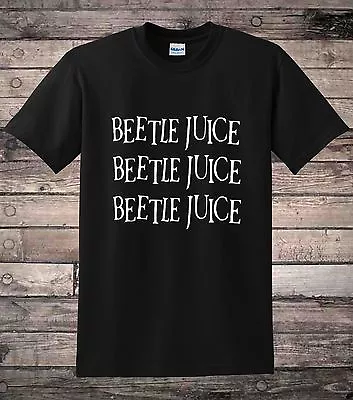 Buy Beetlejuice Beetlejuice Horror Goth T-Shirt • 7.99£