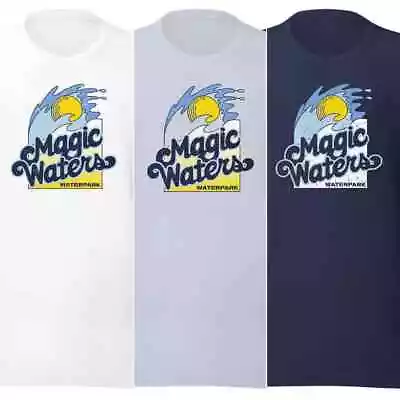 Buy HOT SALE! Magic Waters Waterpark Rockford Retro Unisex T-Shirt • 18.66£