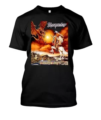 Buy BEST TO BUY Rhapsody-of-Fire Legendary Power Classic S-5XL Essential Art T-Shirt • 6.34£