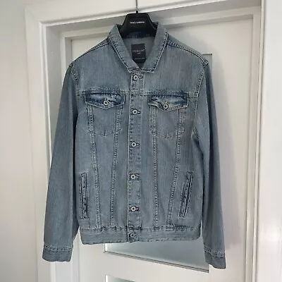 Buy Primark Denim Jacket Mens. Blue. Size Large   • 8.88£