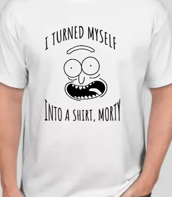 Buy Rick And Morty Pickle Rick I Turned Myelf Into A T Shirt Tshirt  • 14.68£