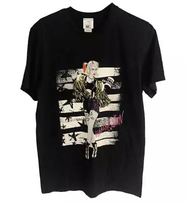 Buy Harley Quinn T Shirt Birds Of Prey Batman Print Men's Tee Black • 20.99£