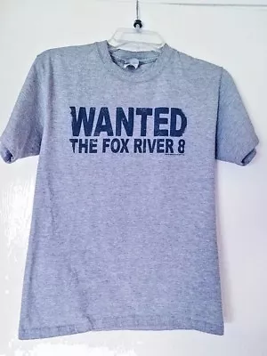 Buy Prison Break Original TV Series 2005 Wanted Fox River 8 Gray S T-Shirt! • 37.28£