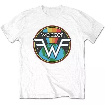 Buy Weezer Symbol Logo White Official Tee T-Shirt Mens Unisex • 14.99£