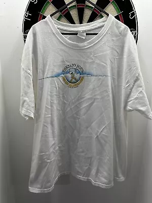 Buy Eskimo Joes Graphic T-Shirt USA Vintage 90s, White Mens Large • 17.99£