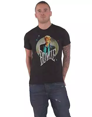 Buy David Bowie T Shirt Lets Dance Circle Scream Distressed Official Mens Black S • 17.95£