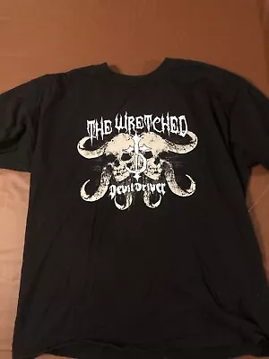 Buy Devildriver The Wretched Fan Club XL T Shirt • 28£