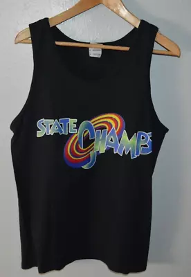 Buy STATE CHAMPS Albany Pop Punk Finer Things Era Tank Top T Shirt Mens Medium Band • 28.01£
