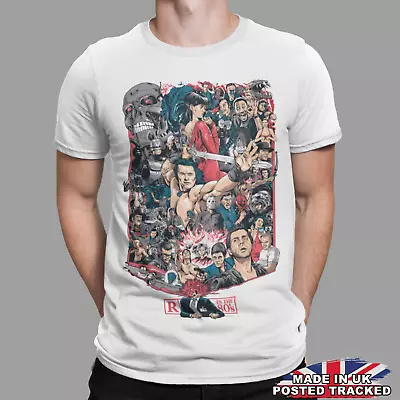 Buy 80s Icons T-Shirt Retro Vintage Classic Movie Tee Gift Film UK Poster • 6.99£