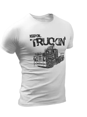 Buy Trucking Trucker Tv Show Rd Mens Film Movie Convoy Birthday T Shirt 1 • 6.99£