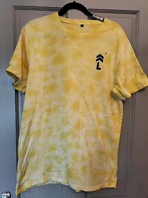 Buy Reading Leeds Yellow T Shirt 2021 Stormzy Post Malone Liam Gallagher Biffy Clyro • 18£