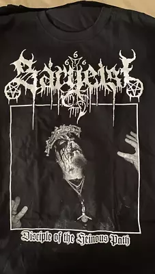 Buy Sargeist Band Gift For Friends Black T-Shirt Cotton All Size TH211 • 20.53£