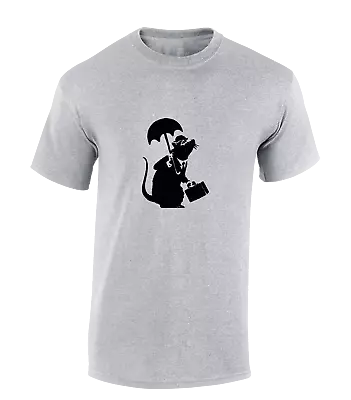 Buy Banksy Rat Mens T Shirt Cool Funny Joke Graffiti Artist Design Urban Art Top • 8.99£