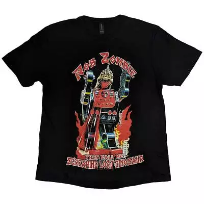 Buy Rob Zombie Lord Dinosaur Official Mens New Black T Shirt All Sizes • 15.68£