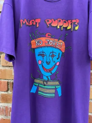 Buy 1995 Meat Puppets No Joke Album T-Shirt Unisex Cotton Tee S-5XL • 16.77£