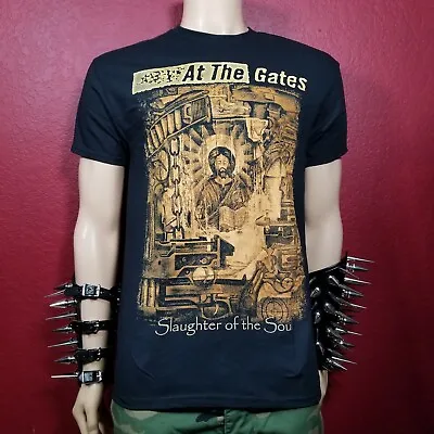 Buy AT THE GATES   SLAUGHTER OF THE SOUL  Officially Licensed  T-Shirt • 19.32£