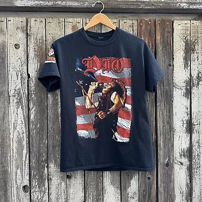 Buy Dio Ride For Ronnie James Dio Motorcycle Promo Men's Short Sleeve T-Shirt M • 29.86£