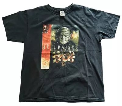 Buy Vintage Pinhead Hellraiser Horror Promo T-Shirt Black Size Large Movie Tee • 92.43£