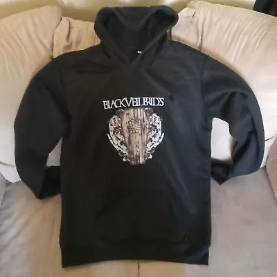 Buy Black Veil Brides Metalcore Deathcore Black Hoodie Large Casket • 23.32£