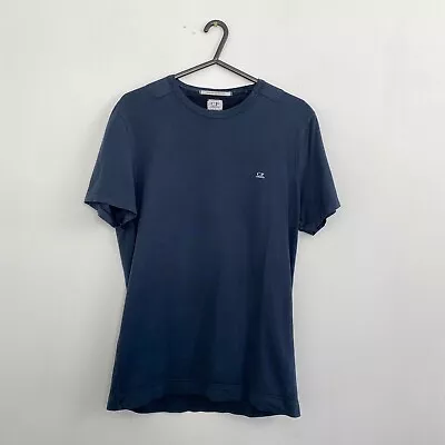 Buy CP Company Authentic Short-Sleeve T-Shirt Mens Size M Navy C.P Mako Cotton. • 27.19£