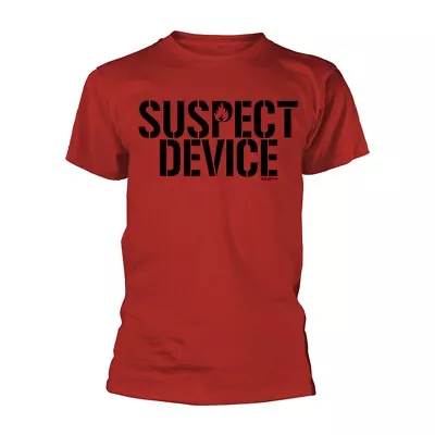 Buy STIFF LITTLE FINGERS SUSPECT DEVICE T-Shirt Large RED • 21.93£