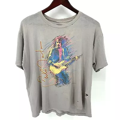 Buy VTG 1980s CARLOS SANTANA Beyond Appearances Concert Tour Large T-Shirt READ! • 46.68£