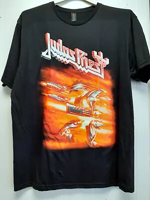 Buy Judas Priest Firepower T Shirt Size Large New Official Rock Metal Pop New Wave • 17£