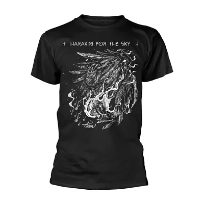 Buy HARAKIRI FOR THE SKY ARSON WHITE T-Shirt Medium BLACK • 21.93£