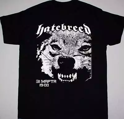 Buy Vtg Hatebreed Band Album Music Cotton Black Full Size Unisex Shirt MM1424 • 17.70£