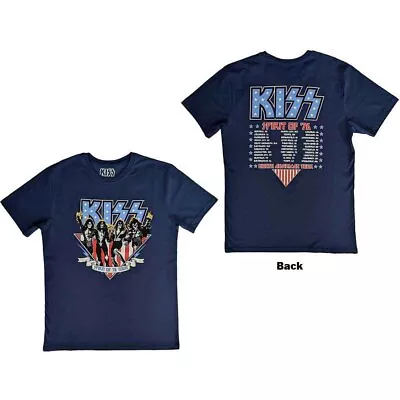 Buy KISS Unisex T-Shirt: Americana (Back Print) (XX-Large) • 18.41£