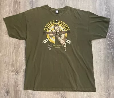 Buy Daryl's Arrows The Walking Dead Tee Fury T-Shirt Zombie Hunter Men’s 2XL • 16.80£