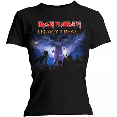 Buy Ladies Iron Maiden Legacy Army Official Tee T-Shirt Womens Girls • 16.06£