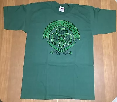 Buy Dropkick Murphys St. Paddy’s Tour 2012 Boston Shirt Large New • 37.27£