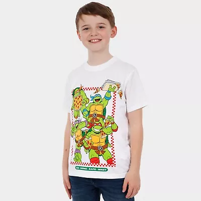 Buy Teenage Mutant Ninja Turtles T-Shirt | Boys TMNT Tee | Boys Ninja Turtles Tshirt • 10.99£