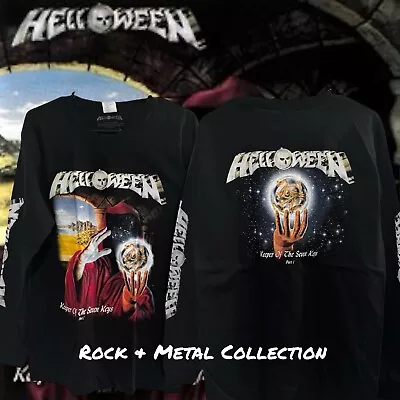 Buy Helloween Kepper 1 T Shirt New  Size L Long Sleeve Blind Guardian Gamma Ray • 26.04£