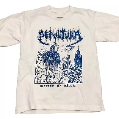 Buy Rare Sepultura Blessed By The Hell Tour Men S-5XL K726 • 15.96£