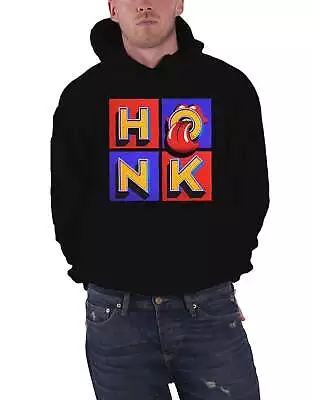 Buy The Rolling Stones Hoodie Honk Album Band Logo New Official Mens Black Pullover • 29.95£
