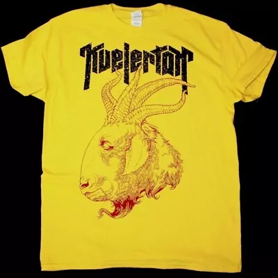 Buy Kvelertak Necroskop Goat New Yellow T-shirt • 15.45£