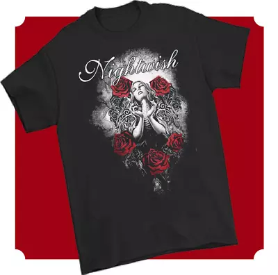 Buy Nightwish Band T Shirt Black Short Sleeve Gift For Fan Size S To 4XL CG1412A • 19.47£