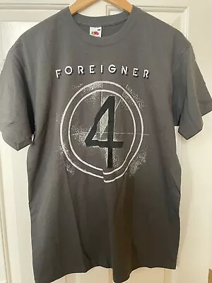 Buy Foreigner - 4 (Four) - Unworn Fruit Of The Loom T-shirt Size L • 11.99£