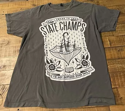 Buy State Champs Umbrella T-Shirt Band Tee Men Size Large Read • 13.99£