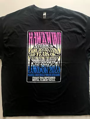 Buy Hawkwind 2024 Tour T Shirt Royal Albert Hall 3XL Space Ritual • 10.13£