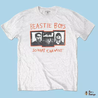 Buy Beastie Boys: ’So What Cha Want' - White T-Shirt • 18.99£