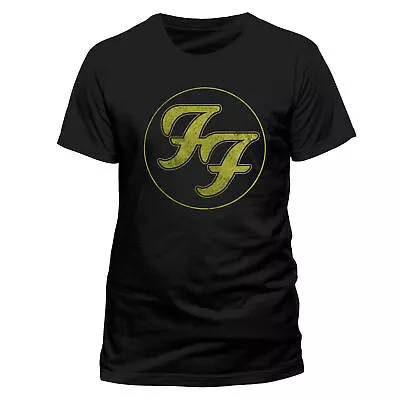 Buy Foo Fighters Official Gold Logo Tee T-Shirt Dave Grohl Mens Ladies Unisex • 16.06£